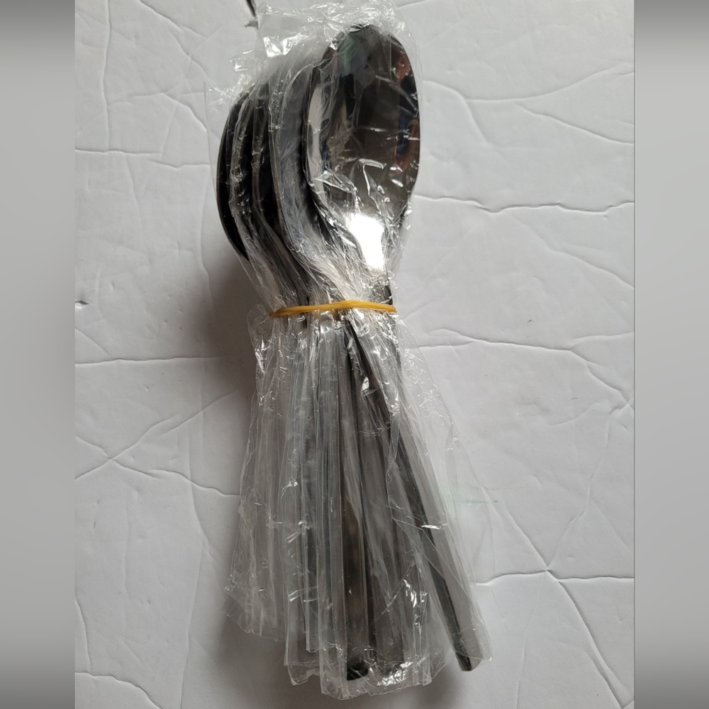 6 Piece Fashion Environmental Stainless Steel Flatware (Spoons)